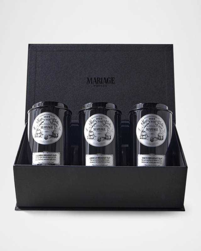 Happy Breakfast Tea Gift Set, 3 x 3.5 oz.
